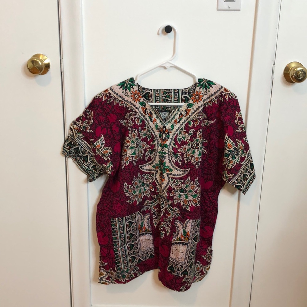 Lofbaz African Traditional Print Shirt, New